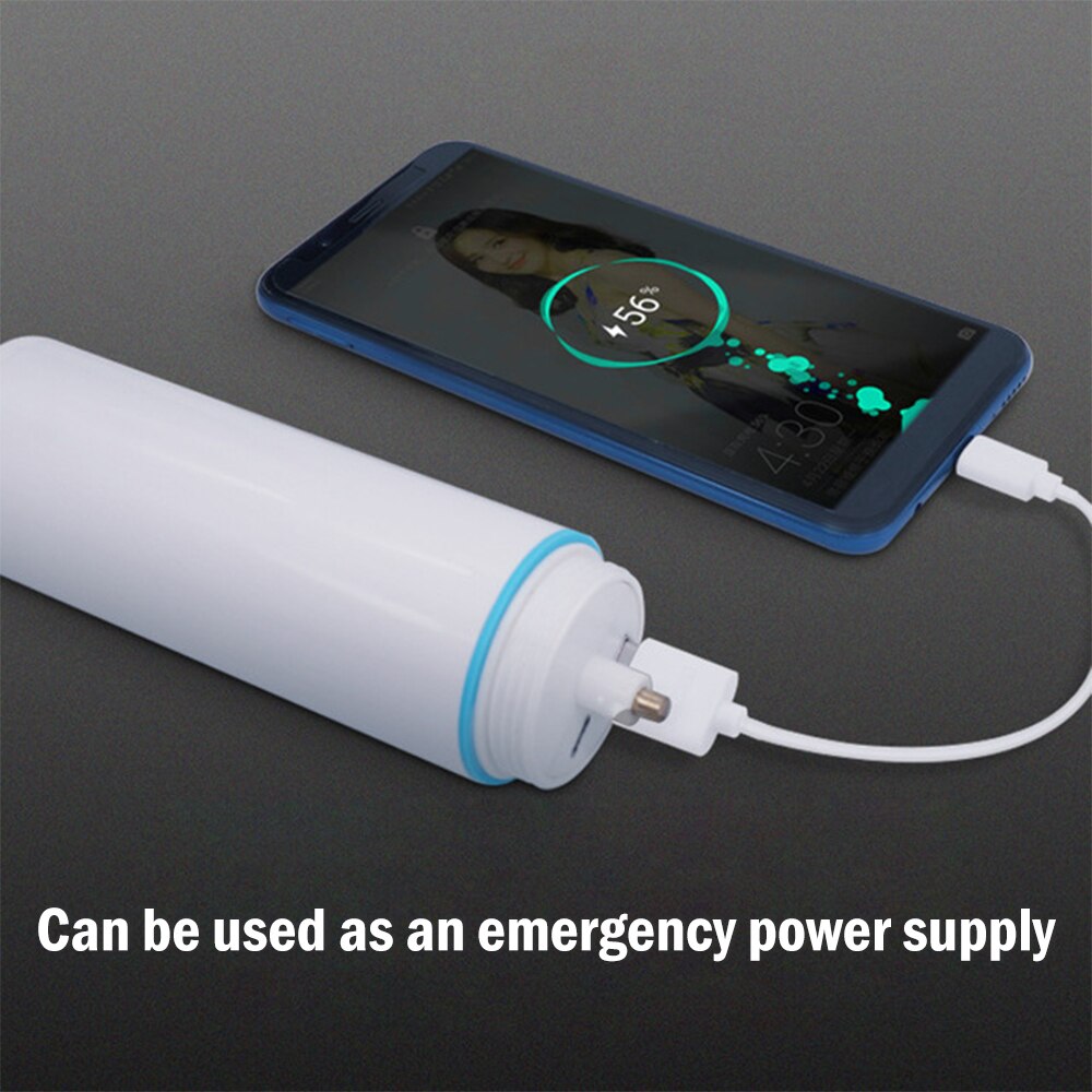 3 in 1 Portable Handheld LED UVC Ultraviolet Disinfection Lamp Flashlight Power Bank Sterilization Lamp UV Sanitizer Light