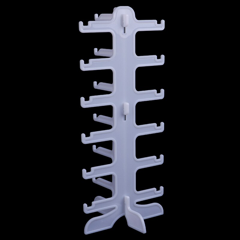 1pc plast 6 par glasögon ram stativ glasögon solglasögon display hållare hylla smycken klädtillbehör organisatör