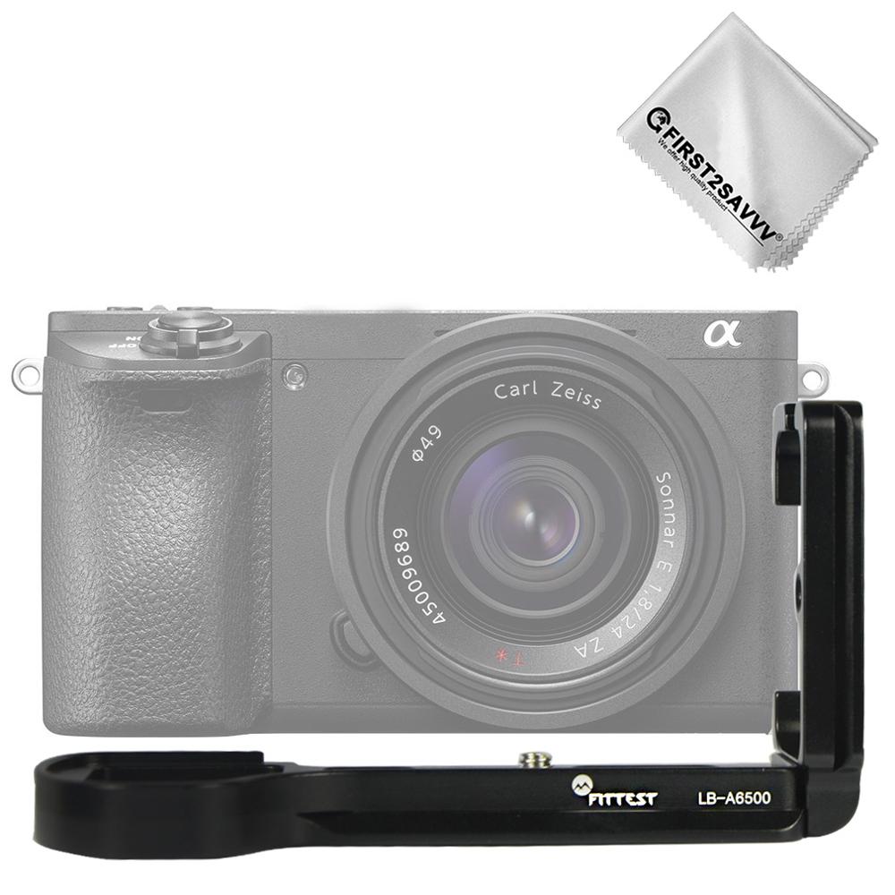 Quick Release L Plate Metalen Hand Grip Arca Zwitserse Beugel Houder Compatibel met Sony Alpha A6500 a6500 professionele Versio
