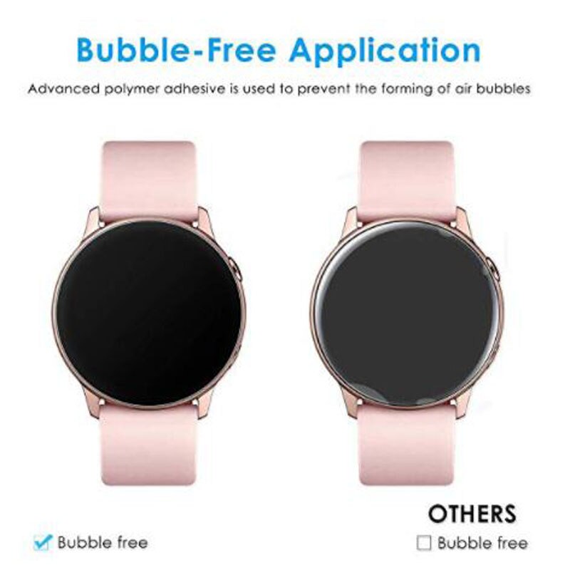 Hydrogel Soft Protective Film Guard For Samsung Galaxy Watch Active 2 40mm/44mm Active2 SmartWatch Screen Protector Full Cover
