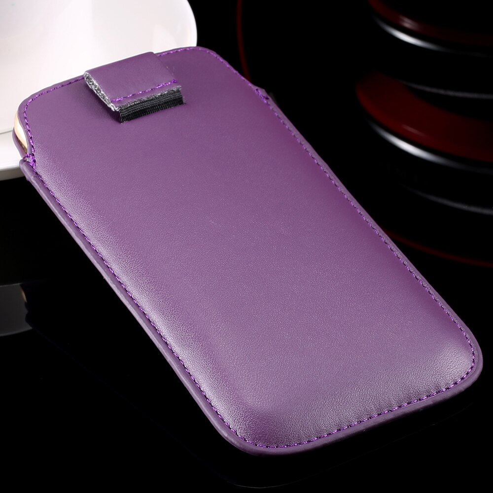 FLOVEME 5.5 inch Universele Lederen Case Voor iphone 7 8 6 6S Plus PU Telefoon Gevallen Voor Samsung Xiao mi mi 4 5 6 vintage Bag Covers