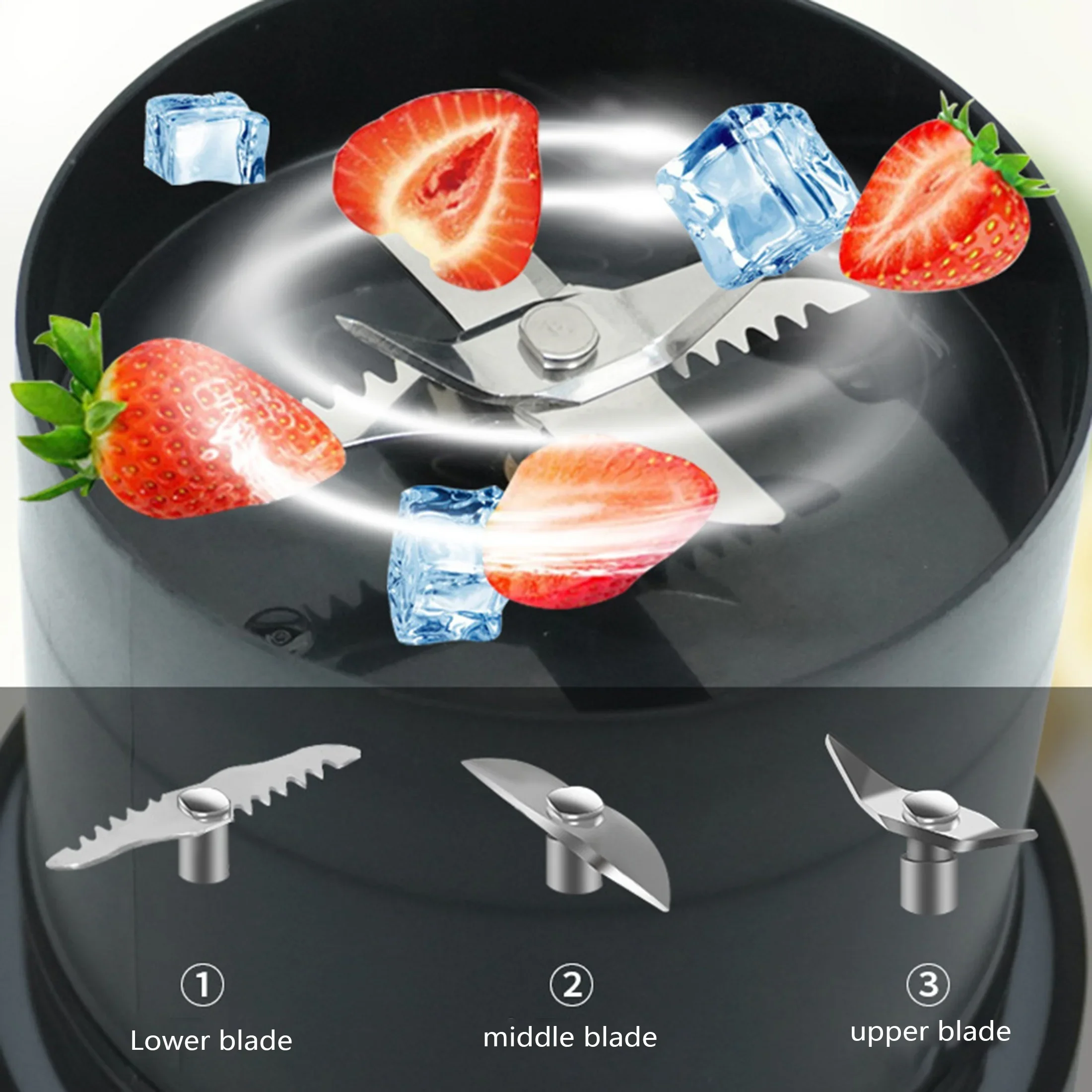 1PC sapcentrifuge draagbare multifunctionele USB-oplader, fruitpersbeker, elektrische sapcentrifuge