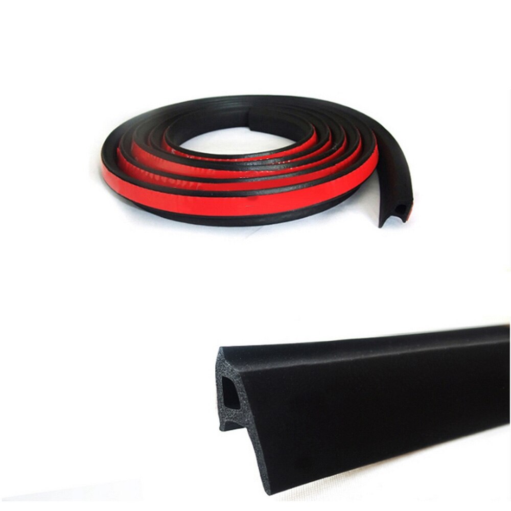 16M Auto Rubber P-type Afdichtstrip Auto Deur Afdichting 8M Waterdicht Geluiddichte Trim Tochtstrip Universele Auto deur Afdichting Strip