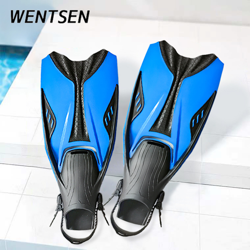 Mermaids Diving fins long adjustable adult snorkeling fins diving equipment swimming Flippers scuba dive