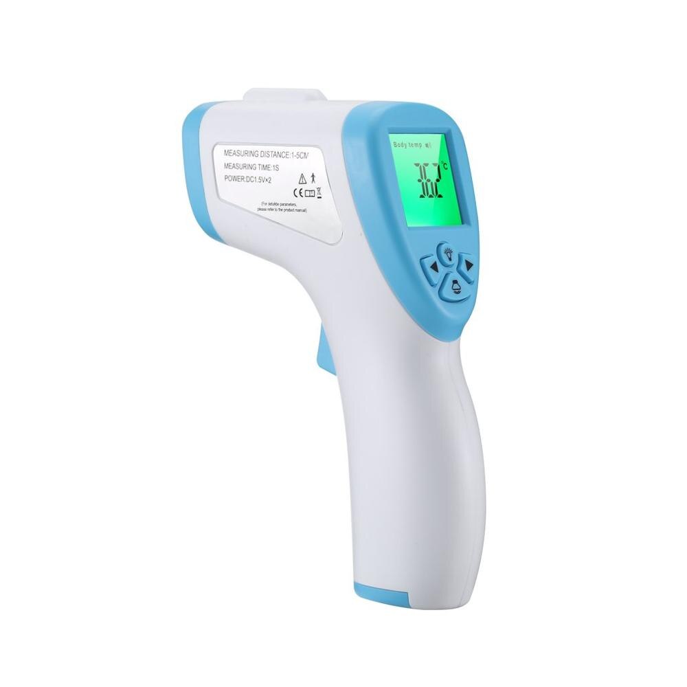 Infraroodthermometer voorhoofd lichaamsthermometer baby volwassenen buiten thuis digitale infrarood koorts oorthermometer: Type 6