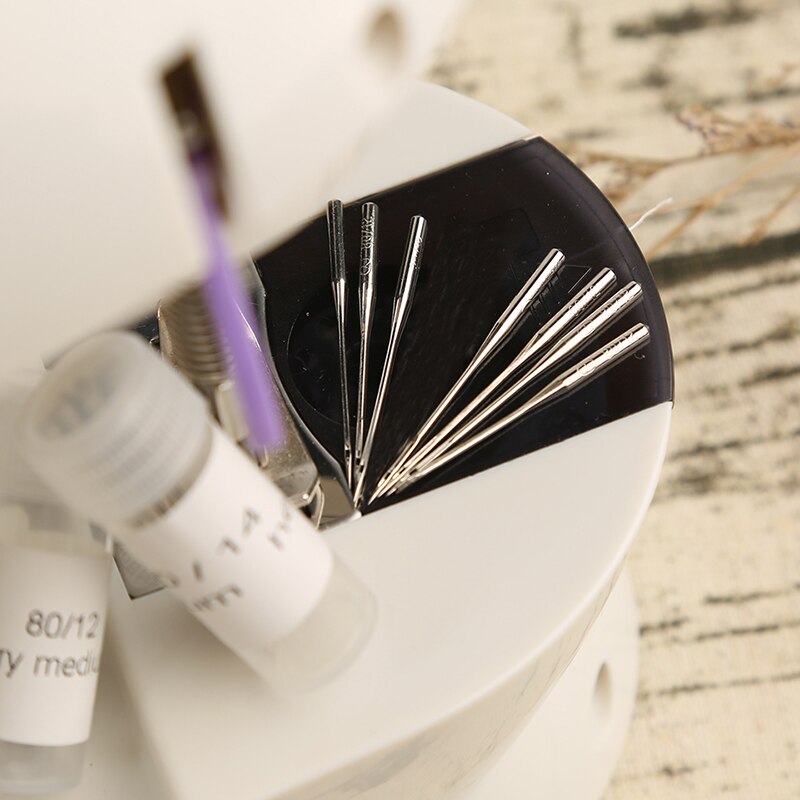 10Pcs Household Sewing Machine Needles With Bottle Universal Regular Round Head Stainless Steel Needles For DIY Sewing