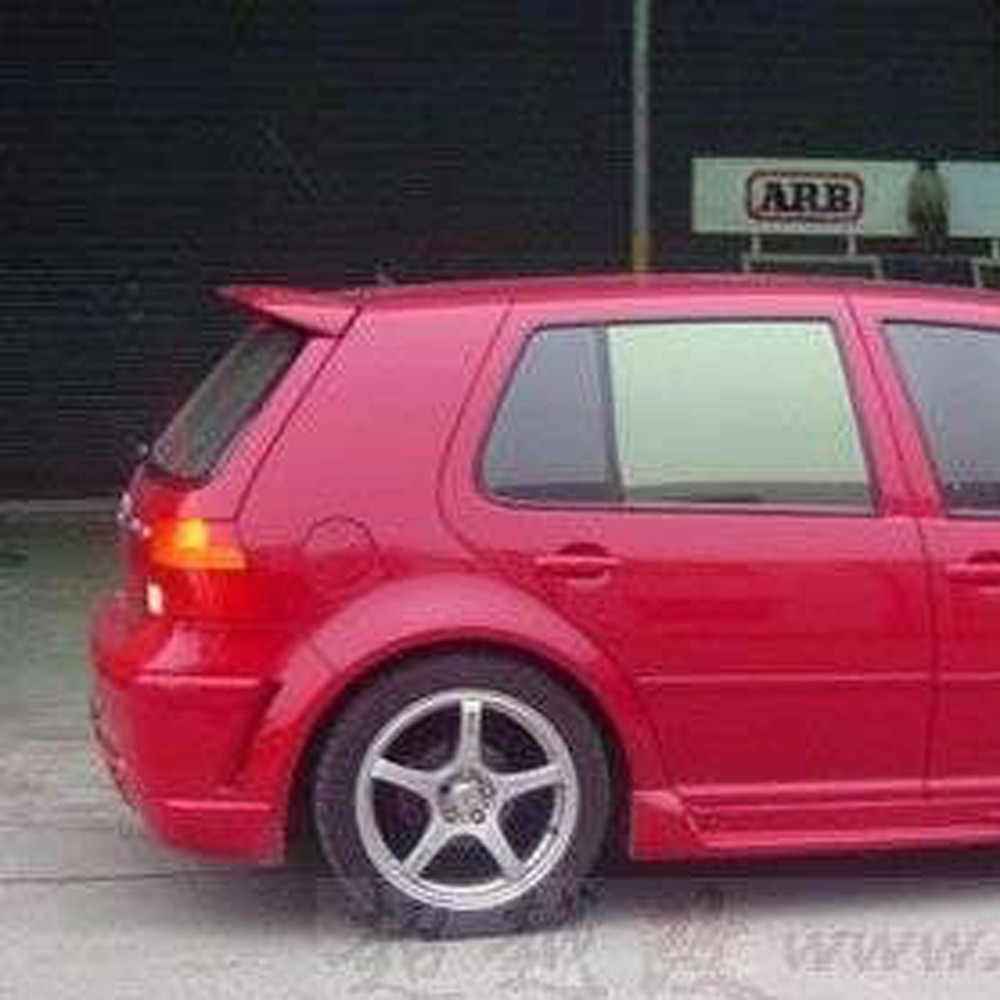 Golf 4 ABT Style FRP Primer Rear Roof Spoiler Wing for Volkswagen VW MK4 1997-2004