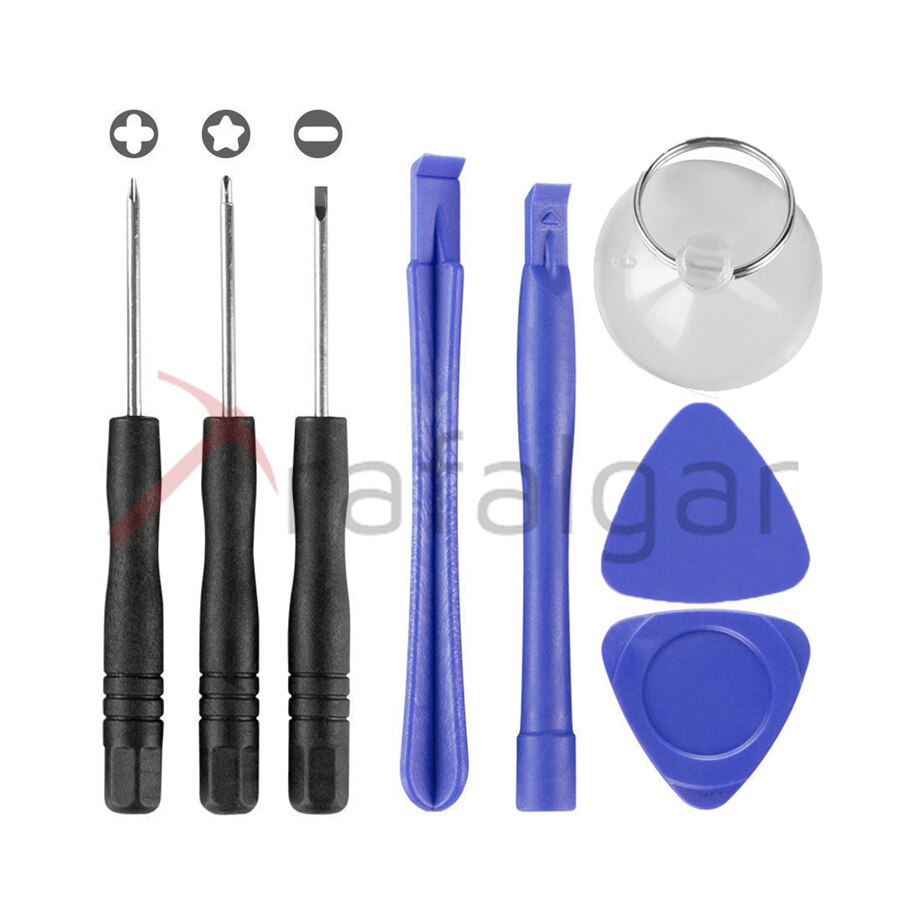 8 In 1 Opening Pry Set Kits Demonteer Gereedschap Voor Iphone 4 5 6 7 8 Voor Android 8in1 Schroevendraaier mobiele Telefoon Reparatie Tools Kit