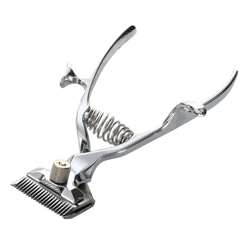 Old Manual Clipper Haircut Hand Push Low Noise Non-Electric Hair Cutter