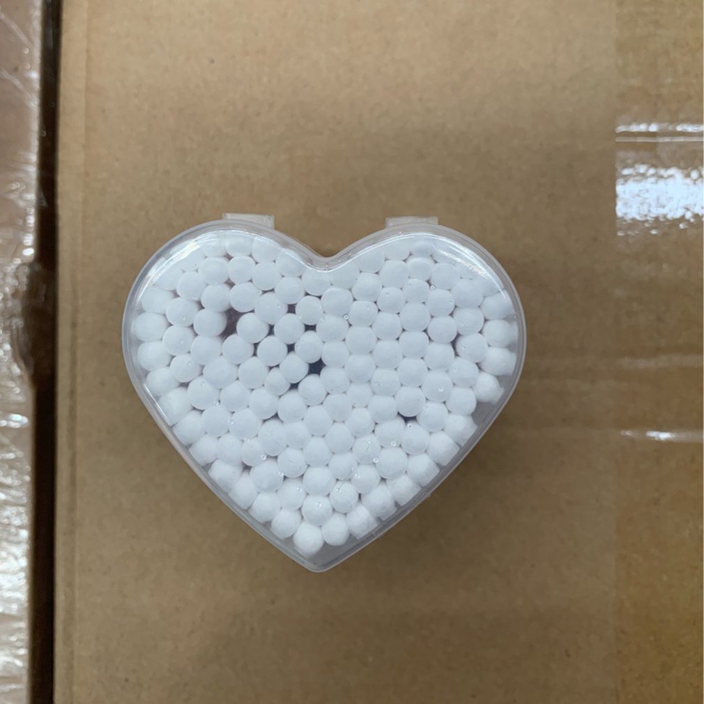 Heart-shaped Disposable Cleaning Sticks Cotton Swabs Double Head Cleaning Tools Individually Packaged Swabs