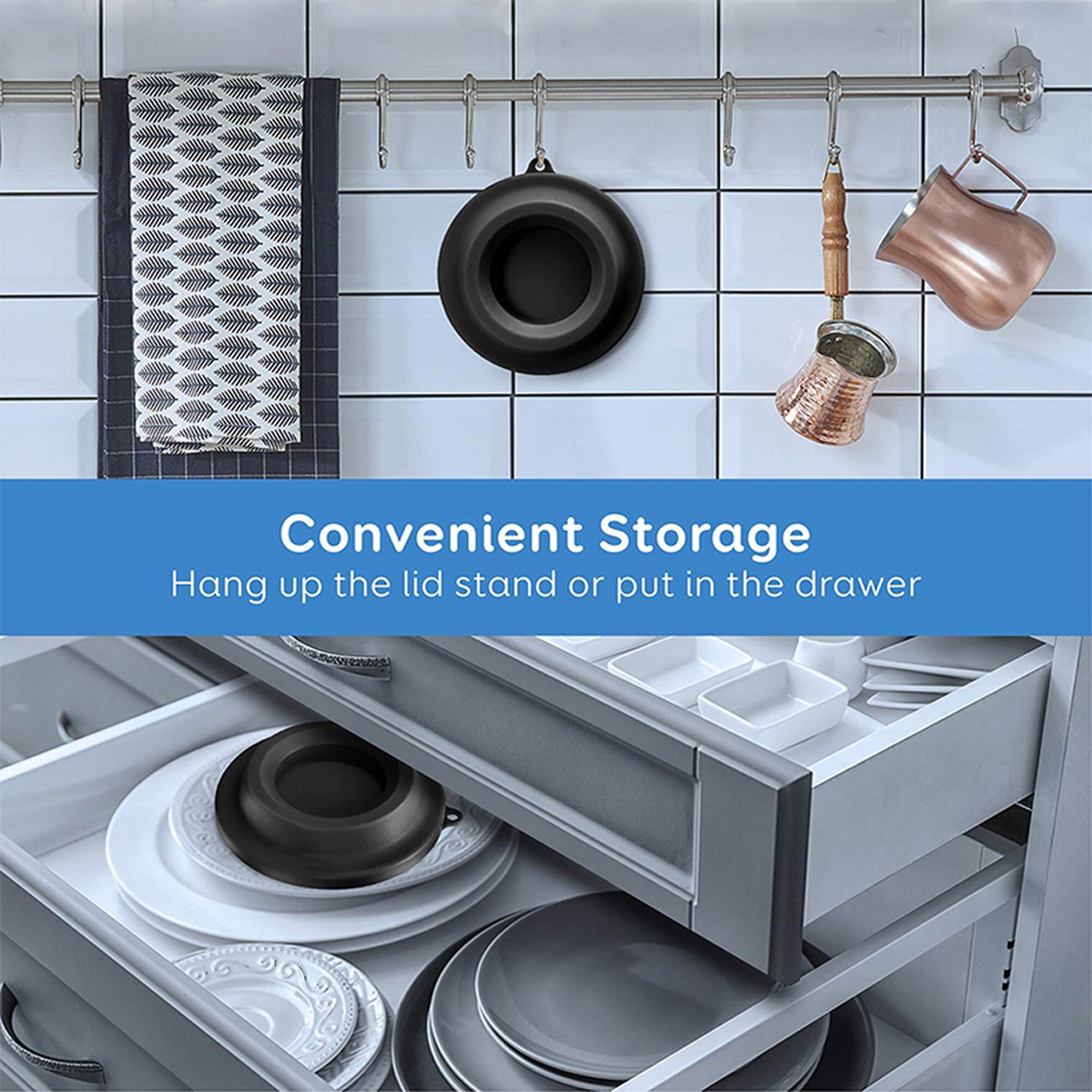 Airfryer deksels pad siliconen meerkleurige veilige potdeksel ondersteuning pad compatibel met airfryer keukenbenodigdheden