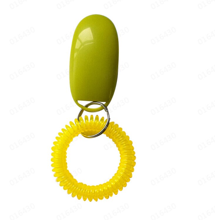 Accessoires Kat Hond Training Clicker Draagbare Hond Knop Clicker Geluid Trainer Pet Trein Tool Wrist Strap Sleutelhanger Accessoire: I