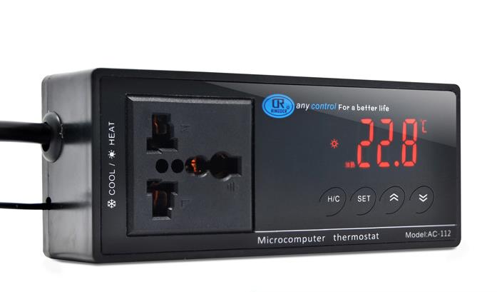 British standard aquarium thermostat pet reptile tortoise thermostat aquarium heating special British standard thermostat AC-112