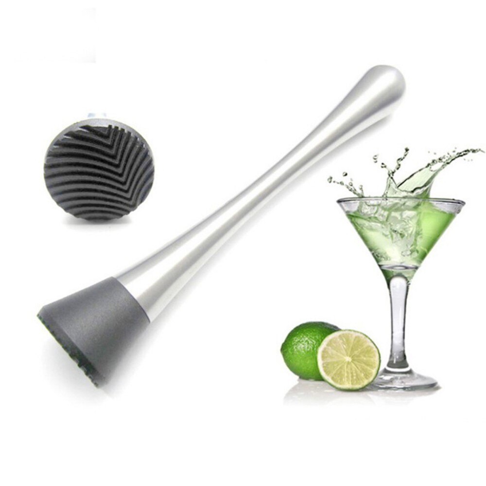 Ice Cube Artifact Stainless Steel Bar Mixer Mojito Cocktail Diy Drink Fruit Muddler Crushed Ice Barware Bar Tool