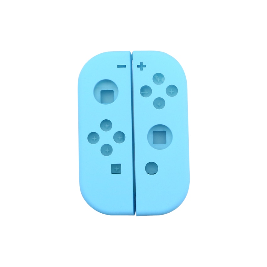 YuXi-funda de plástico frontal y trasera Con marco medio para nintendo Switch NS, caja de cubierta para mando de Joy-Con, NX