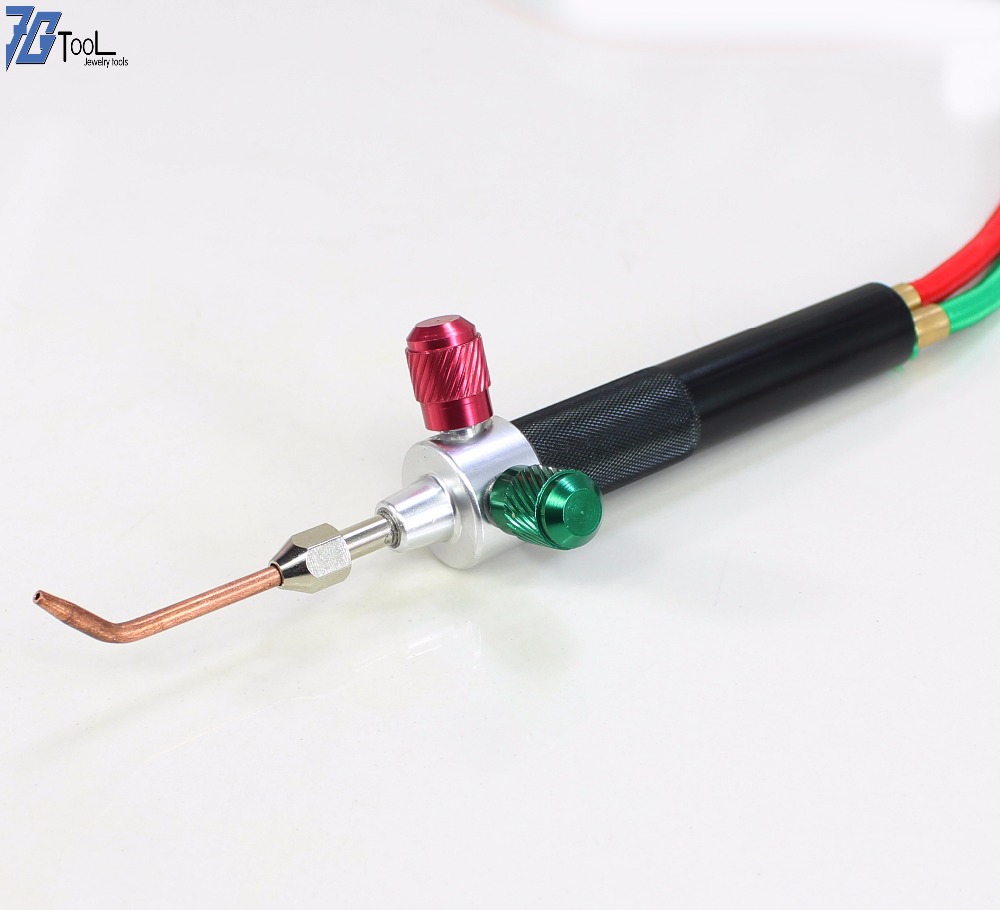 Soldering Cutting Torch Mini Welding Torch Little Smith Gas Torch Jewelry Tools 1 Set with 5 Tips