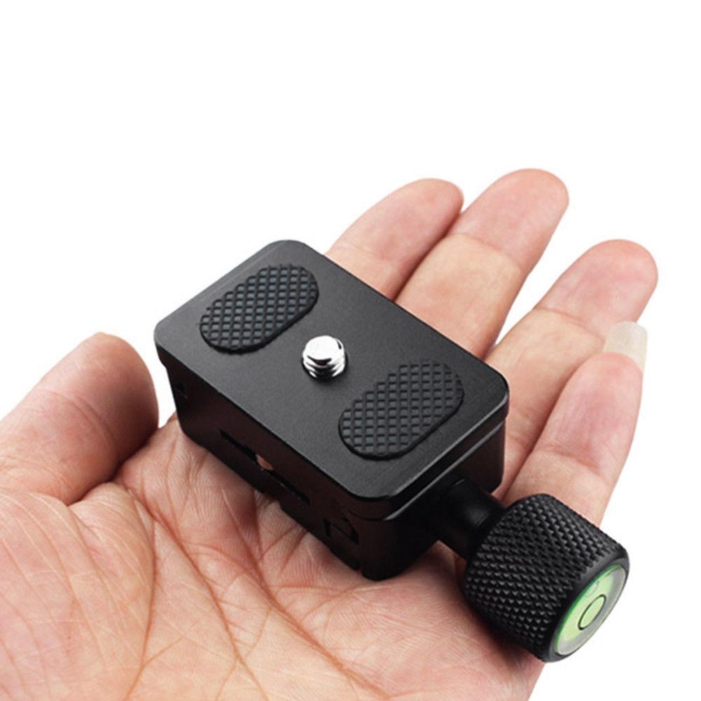 Aluminium Quick Release Plate Klem Adapter Mount Met 1/4 &quot;Schroef Voor Camera Tripod Ball Head Voor Fotografie Liefhebbers Accessoires