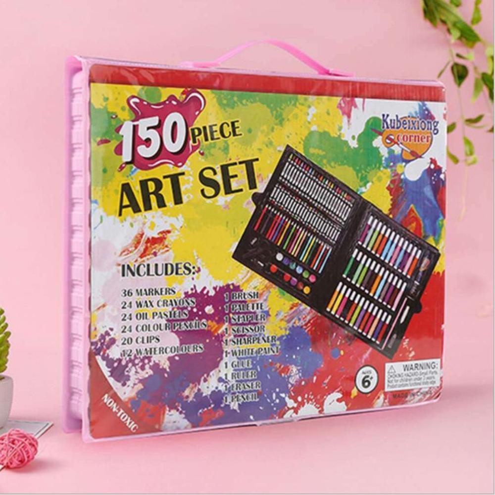 168PCS Painting Drawing Art Artist Set Kit for Kids Children Boys Girls Students Christmas Birthday Festival