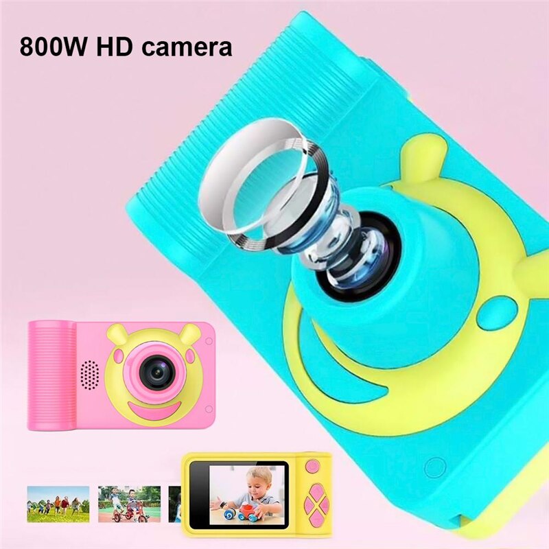 Mini Kids Digital Camera 2.0 Inch HD Monitor 1080P Child Photo Camera Kid Digital Video Camera Child Educational Camera