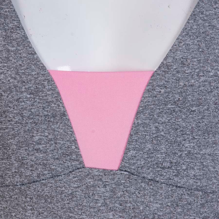 Women Ladies Playsuit Clothes Exercise Sport Top Leggings Sportswear Striped Sleeveless Backless Women Feature Sets