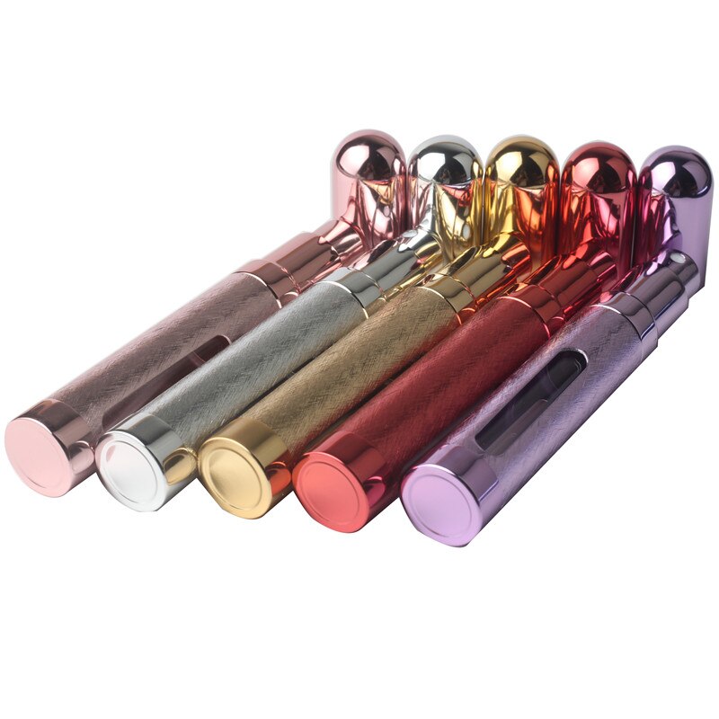 12 ml 1 Stuks Spray Lege Glazen en Aluminium Fles Parfum Fles Mini Draagbare Reizen Navulbare Parfum Verstuiver Kleine Fles