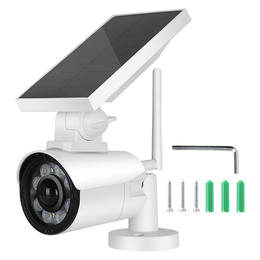 Dummy Camera Zonnepaneel Survelliance Led Licht Voor Huis Tuin Waterdicht