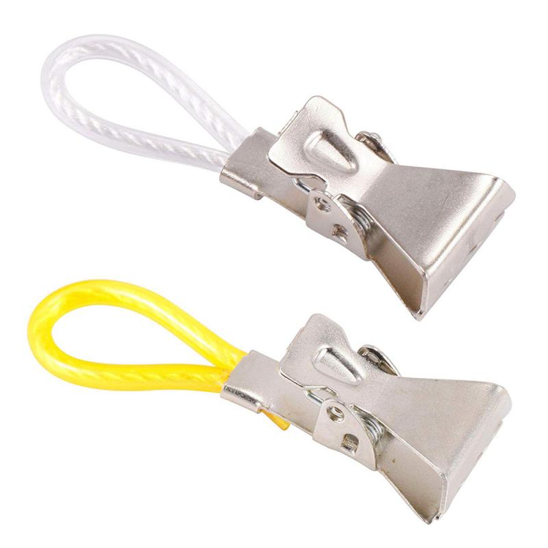 5PCS Tea Towel Hanging Clips On Hooks Loops Hand Towel Hangers Household Kitchen Bathroom Organizer Multifunction Tool