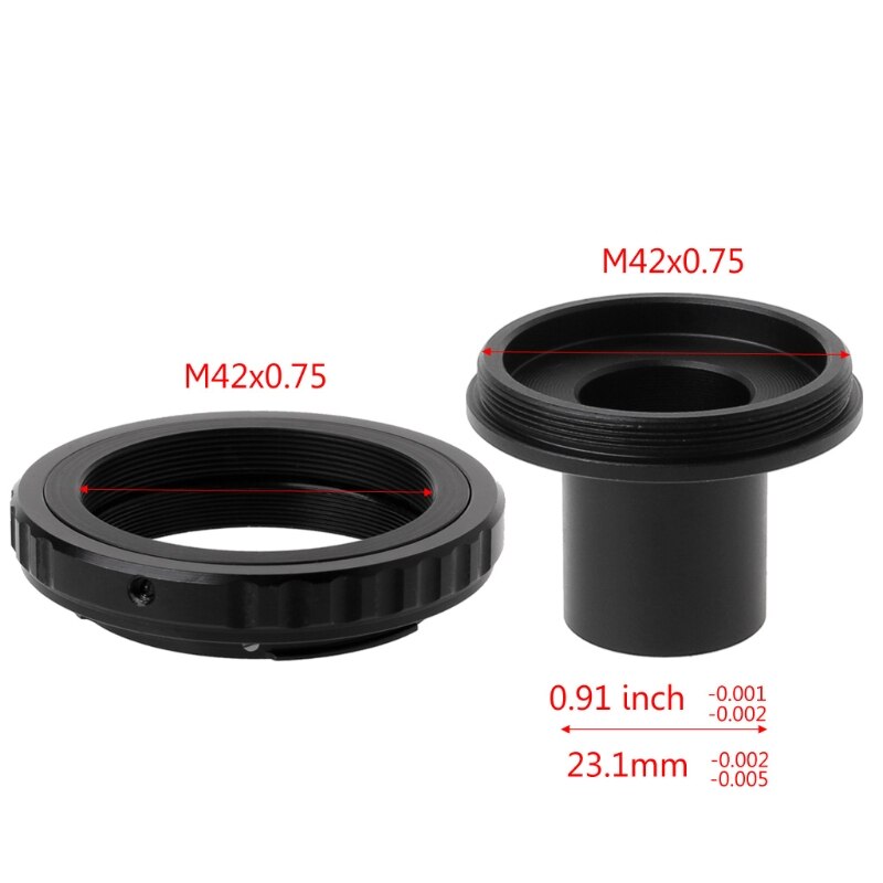 Metalen Bajonet Mount Lens Adapter 23.2Mm Voor Nikon Slr Dslr Camera 'S Om Microscoop A9LB