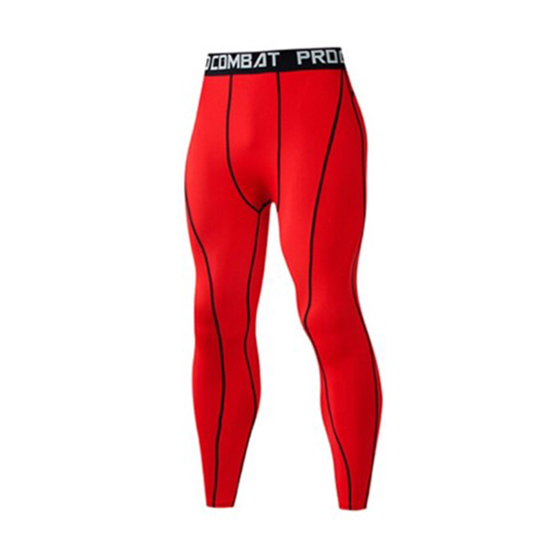Kompresjonsbukser for menn tights leggings for løping, trening, sport, fitness, hurtigtørkende passform, jogging, treningsbukser: Xxxl / Svart