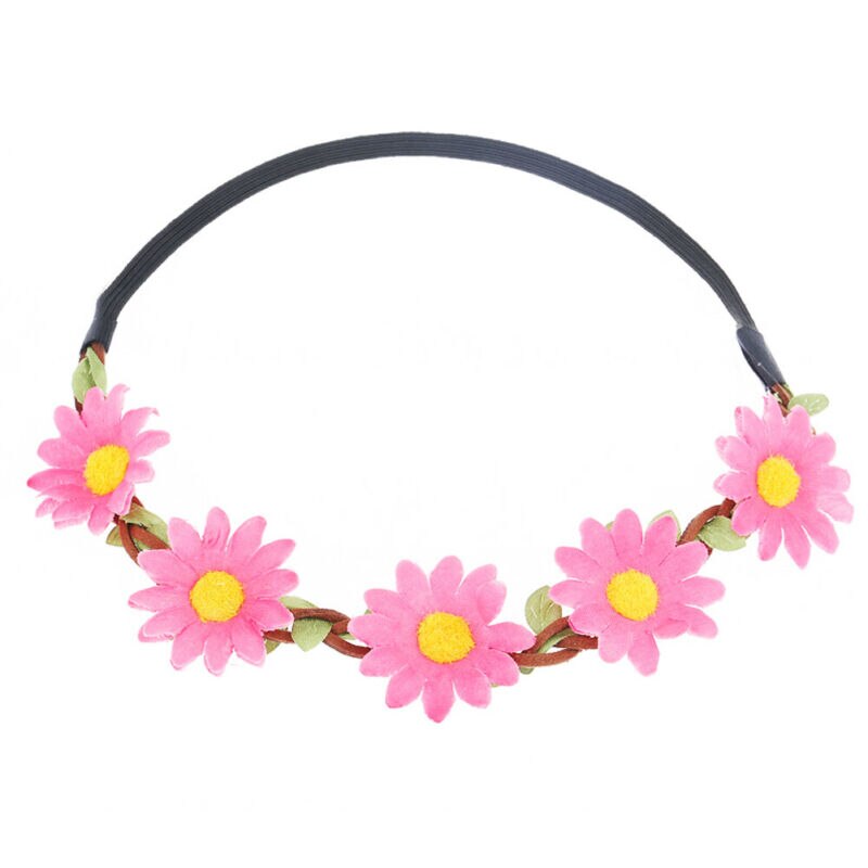 suola Fiori Dei Capelli Della fascia/testa gruppo musicale Testa dell'involucro Della Sciarpa dell'arco Dei Capelli Spiaggia Ragazze di Partito Del suola del fiore della fascia