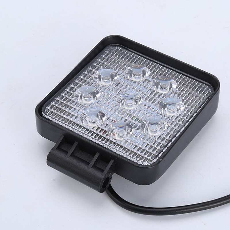 27W Led Verlichting Spot Lamp Off Road Auto Licht, Vierkante Led Rijden Licht