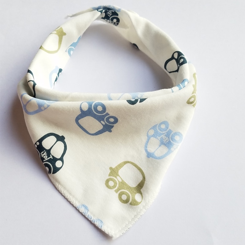Slabbers Driehoek Katoen Cartoon Kind Bandana Slabbetjes Babador Voeden Bib Pasgeboren Slabber Absorberende Baby Doek