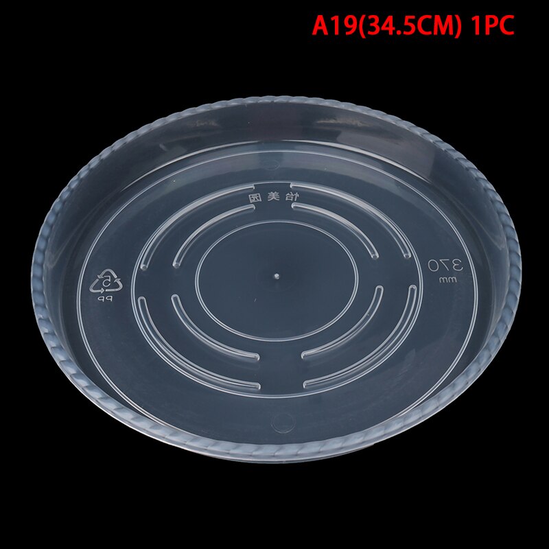 Plastique épaissir rond plante Pot socle soucoupe Pot de fleurs plateau pour jardin cuisine balcon: A19