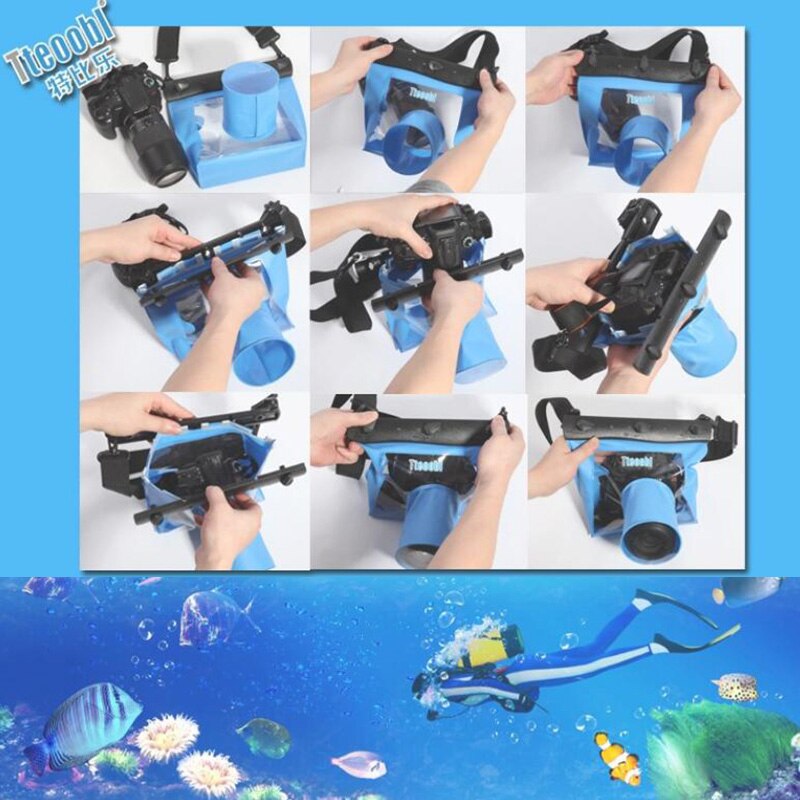 20M Unterwasser Tauchen Tasche Slr Kamera Gehäbenutzen fallen Beutel Trocken Tasche Kamera Wasserdicht trocken Tasche für Kanon Nikon Dslr slr