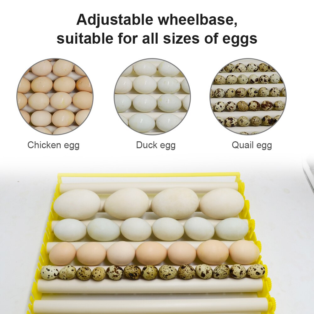 9 rohre Rolle Ei Tablett Wachtel Gans Huhn Ente Vogel GeflüGel Eier Fach Bauernhof Inkubation Mit Motor- Wiederum sterben Eier
