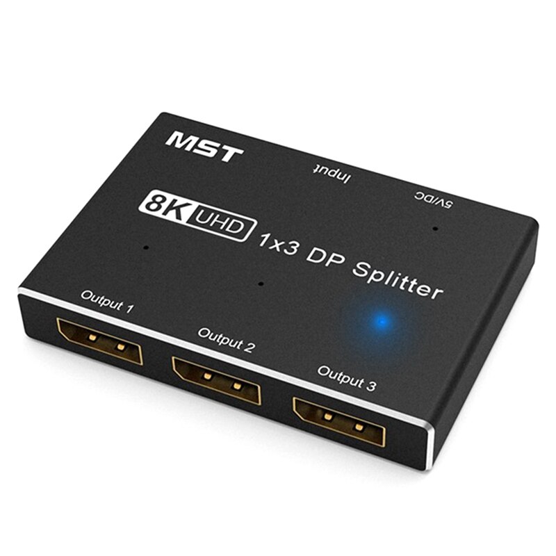 8K One Input Three Output Video Splitter DP 1X3 Sp... – Grandado