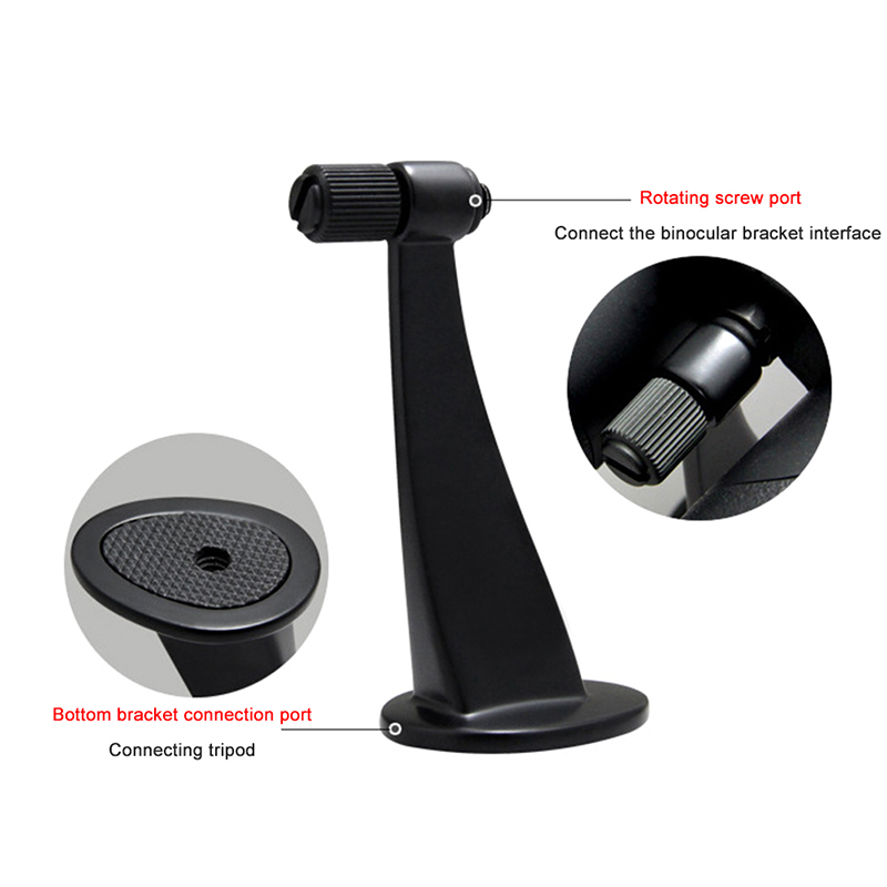 Universal- Celestron Fernglas Stativ Adapter Konverter Halterung Tragbare Vollmetall für Dach und Porro Ferngläser