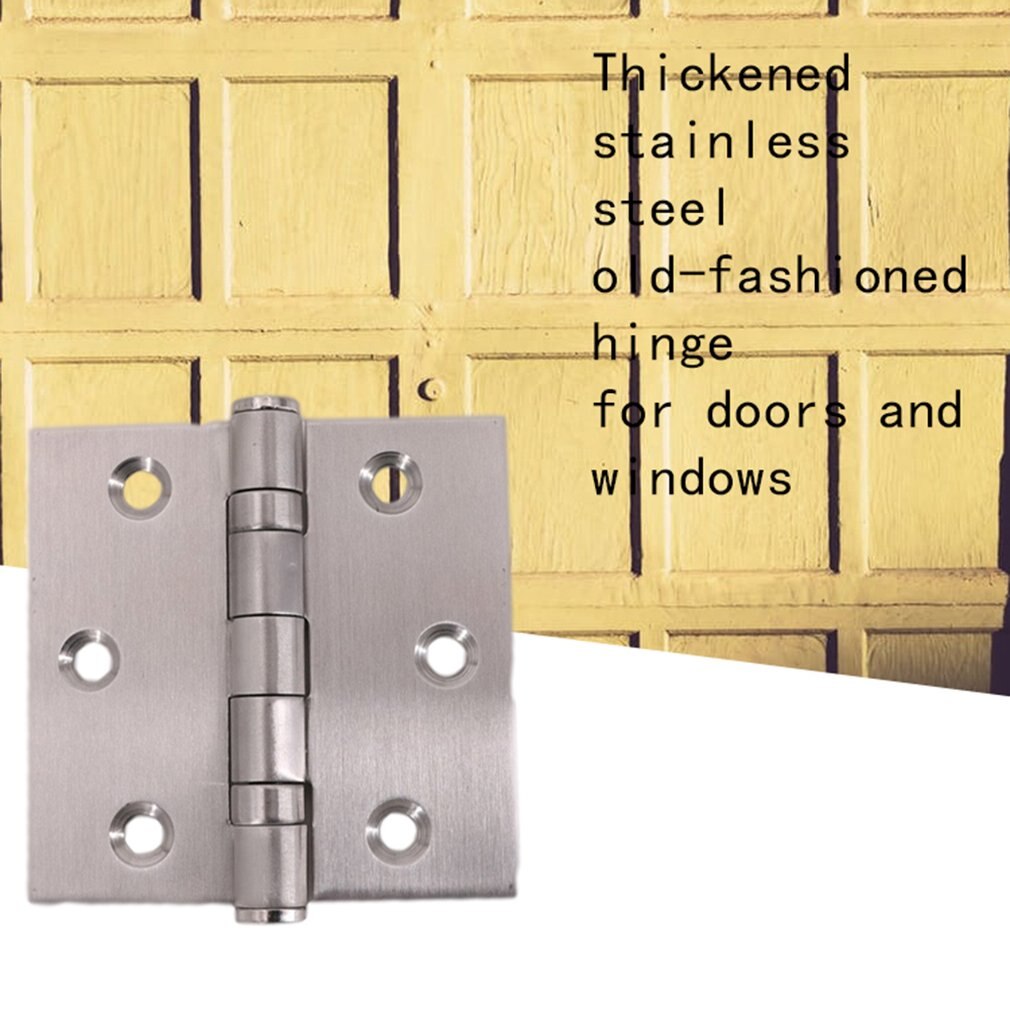 Stainless Steel Flat Hinge Door And Window Hardware Accessories Cushion Bearing Hinge