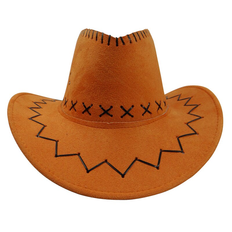 Heißer Damen Herren Hut Wild West Phantasie Cowgirl Cowboy Hüte Western Headwear Kappe