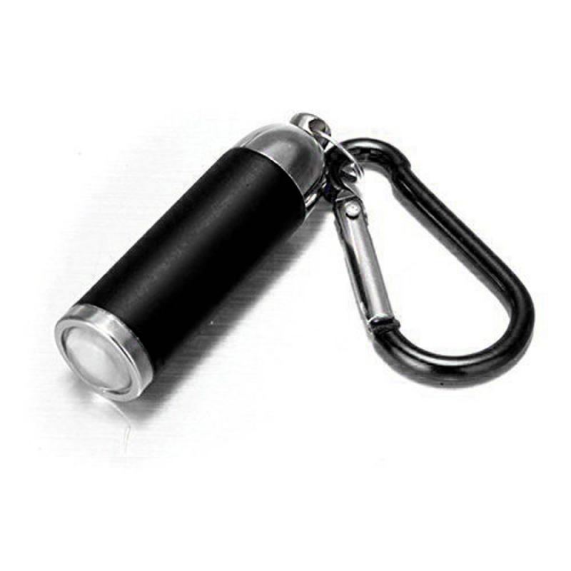 Portable Flashlight Keychain Torch Led Mini Torches Light Outdoor Waterproof Light Hiking Flashlights Keychain Decoration: Red