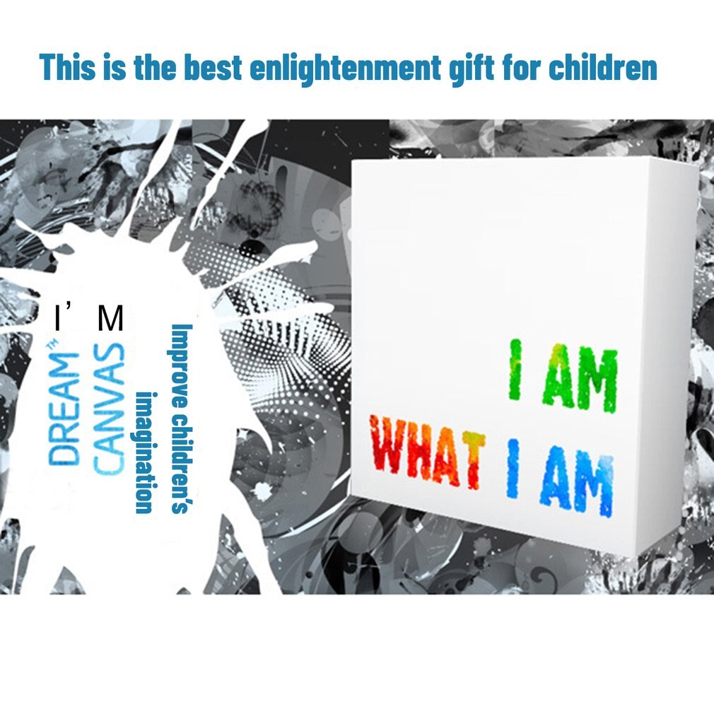 Children Cartoon Decorative Picture Kids Room Decorative Picture Frameless Canvas Painting Kids Wall Art