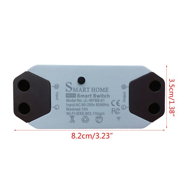 WiFi Smart Light Switch Breaker APP Remote Control Family Sharing Timer Setting Intelligent Speaker Voice Control