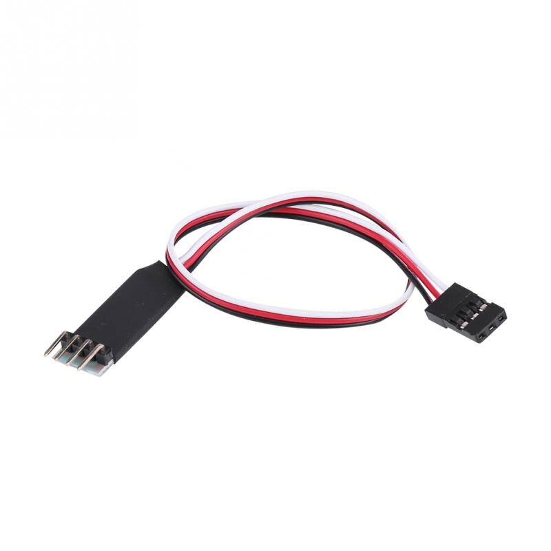 Plastic and 190mm Light Switch System Extension Cable Wire For RC Model Car Flash LED 3CH White + Red + Black RC Accessory