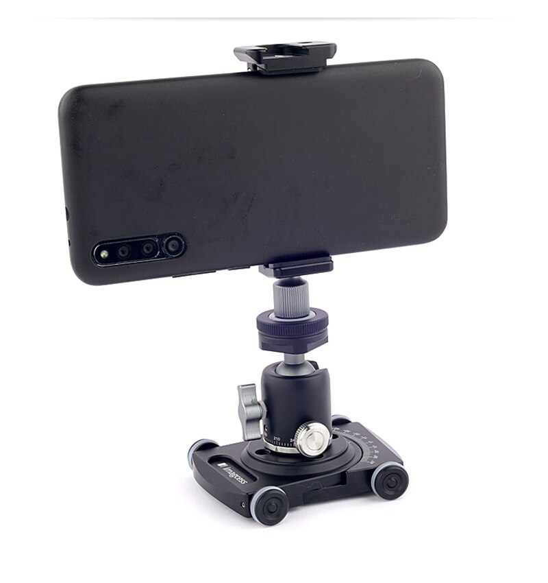 Imagcess Table Top Dolly Auto Roller Desktop Video Rail Track Slider Dslr Rig Film Camera Statief Monopod Quick Release