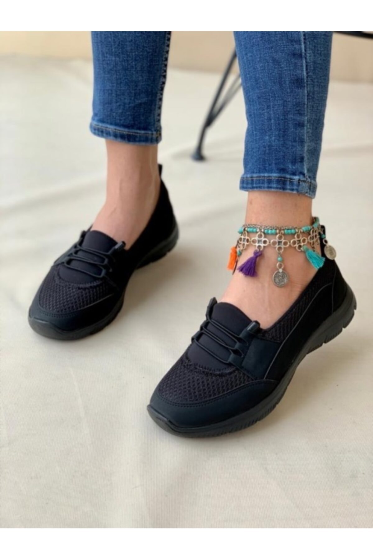 SGE SHOES Women Black Orthopedic Daily SHOES comfortable model full mold