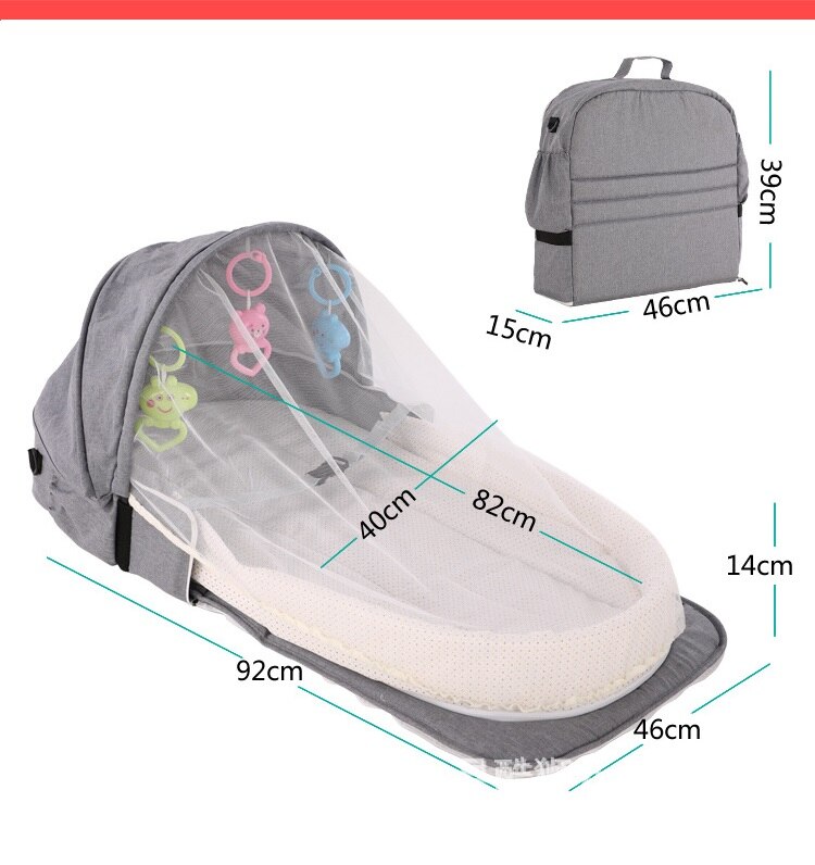0-2 års tremmesenge til baby bærbar babynest seng til drenge pige rejseseng spædbarn bomuld vugge tremmeseng børn bassinet nyfødt seng