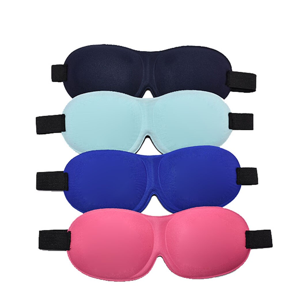 Mascarilla para dormir venda visera con los ojos vendados para el cuidado de la salud, viajes, Ayuda de sueño relajado, accesorios