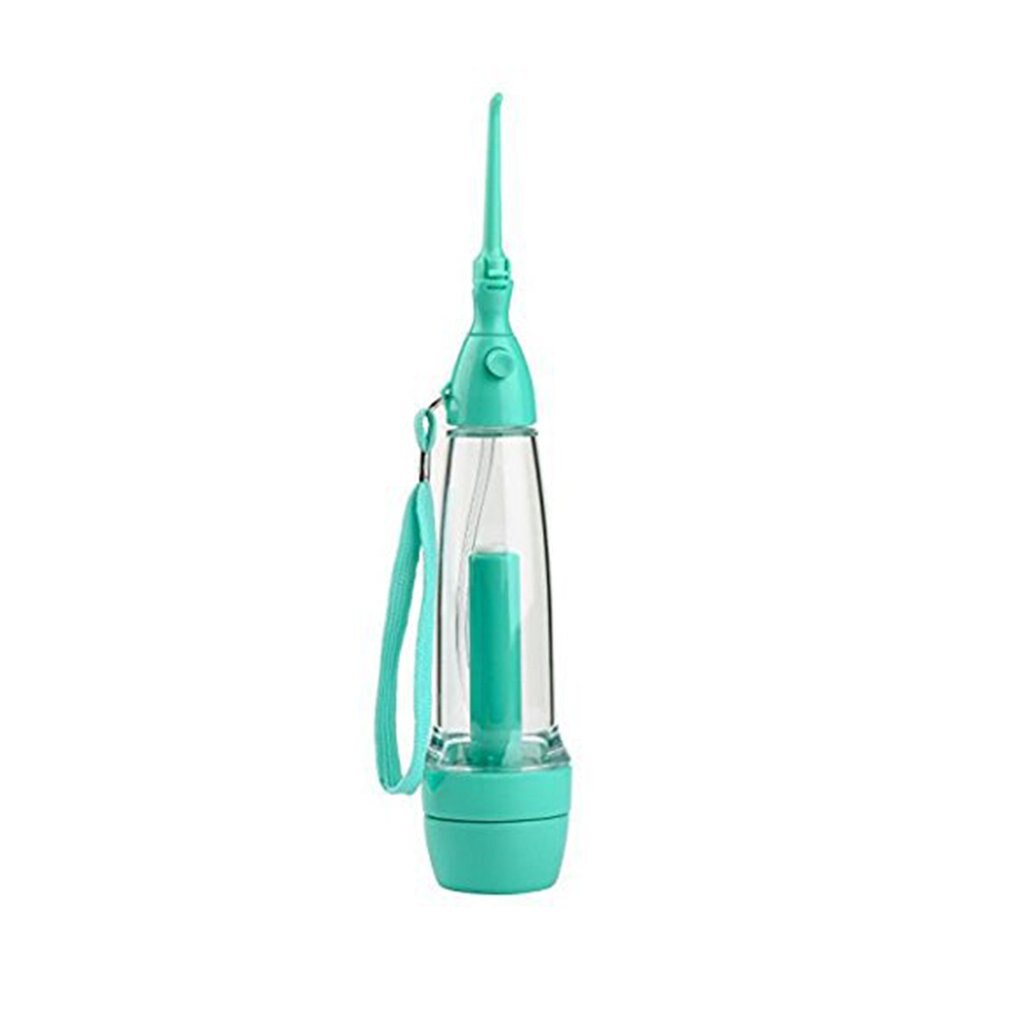 LV190 Teeth Cleaner Manual Jet Water Oral Irrigator Portable Hygiene Flosser Health Care Teeth Cleaning Tool