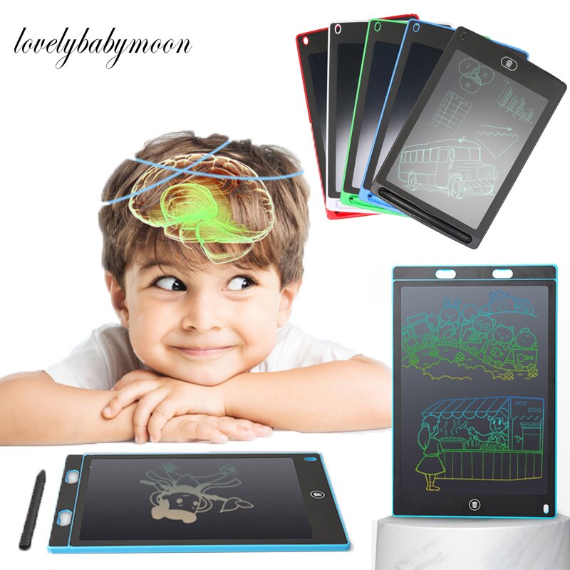 8.5/10/12 pollici portatile intelligente LED tavoletta da scrittura blocco note elettronico disegno grafica scrittura a mano Pad Board bambini disegno giocattoli