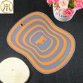 Kitchen Tools 1 Piece Cutting Board Medium Fat Scrub Classification Cutting Board Non-slip Fruit Bowl Panel Kitchen: Orange